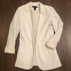 H&am Cream Blazer